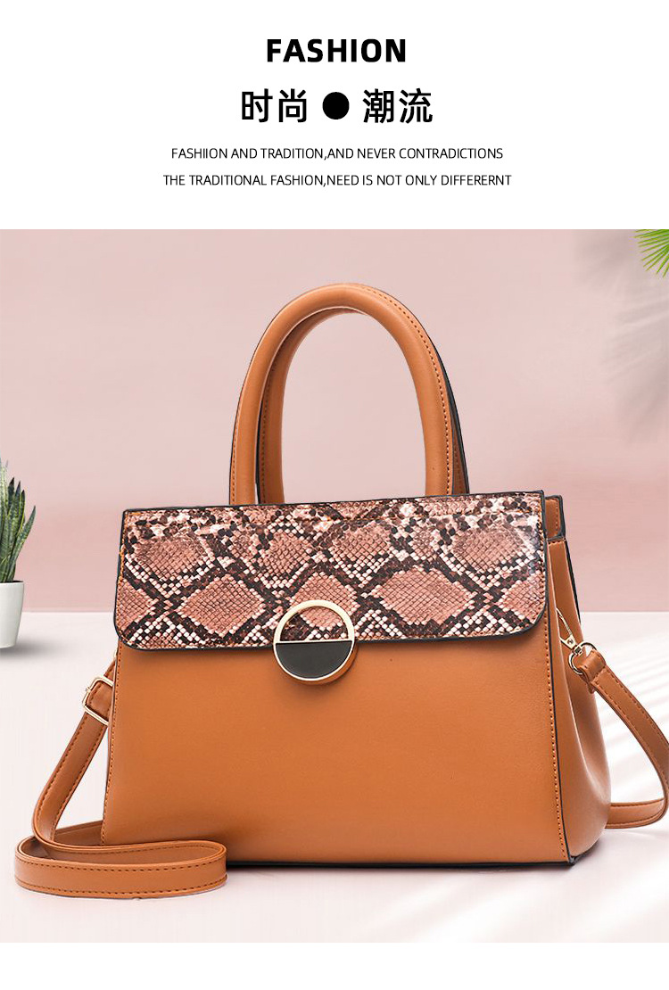 Fashion Snake pattern hand-bag, ladies quality bag - cover photo